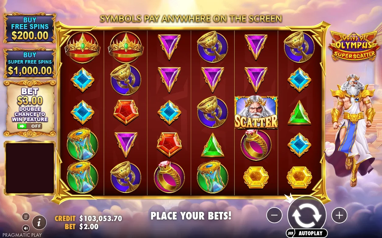 Gates of Olympus Super Scatter